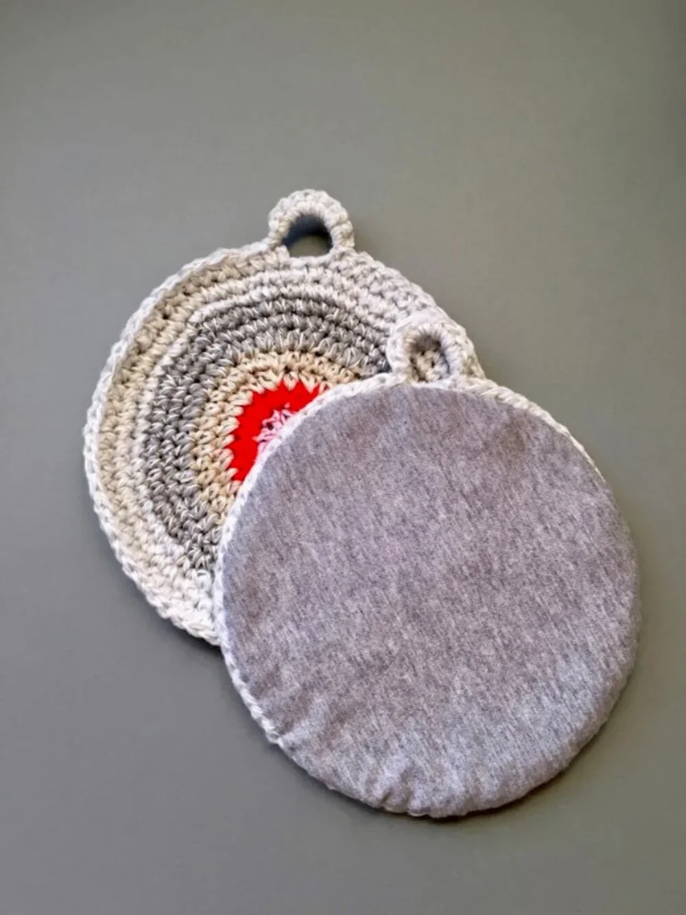 Crochet Pot Holders, Crochet Trivet, Christmas Gift Under 15, Handmade Placemat